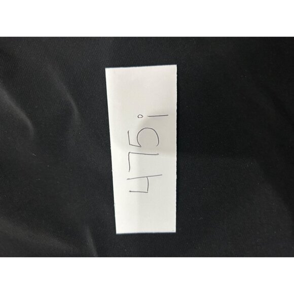 MSK Little Black Dress Draped Side Detail Ruching Size 14 - Picture 7 of 8